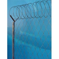 Проволока колючая оцинкованная Егоза ПКЛЗ-2000 2,5 мм